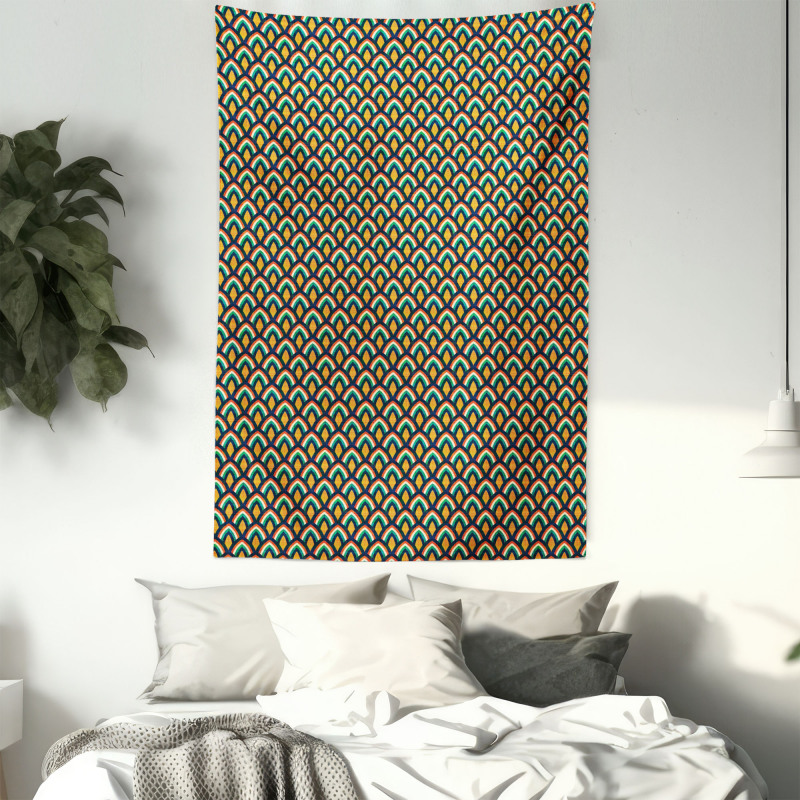 Colorful Classic Stripes Tapestry