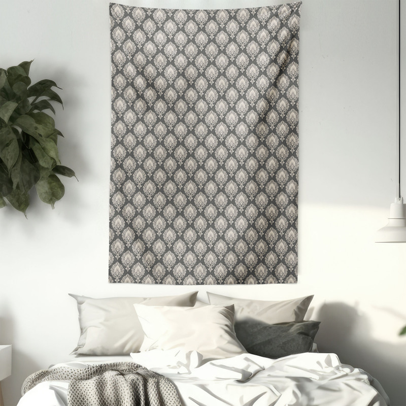 Classic Damask Motifs Tapestry