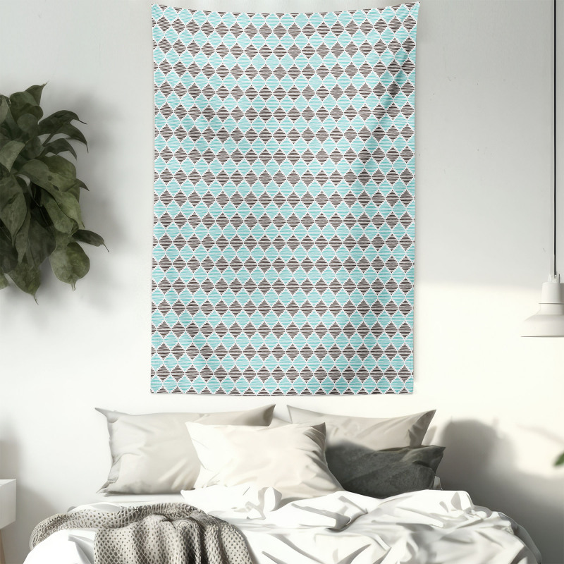 Vintage Line Design Tapestry