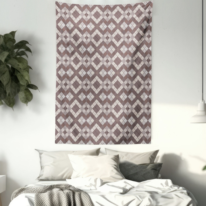 Abstract Patchwork Tapestry