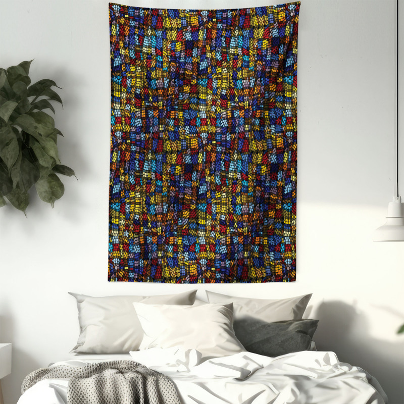 Victorian Mosaic Tiles Tapestry