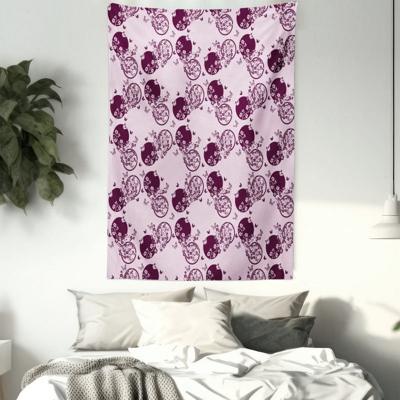 Sakura Blossom Pattern Tapestry