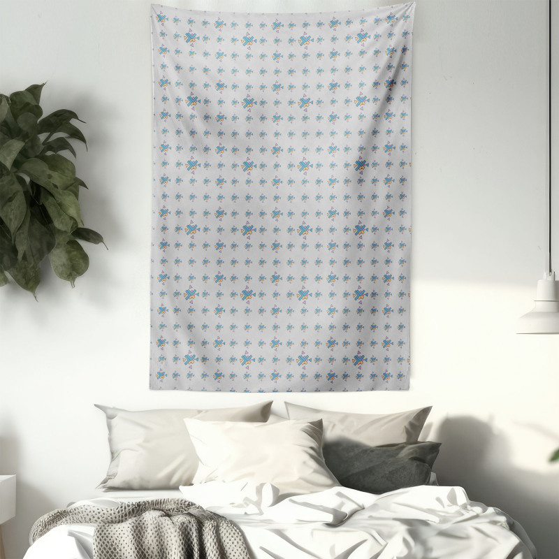 Chaotic Simple Motifs Tapestry