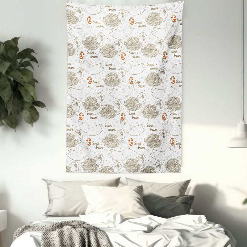 Sleeping Animals Tapestry