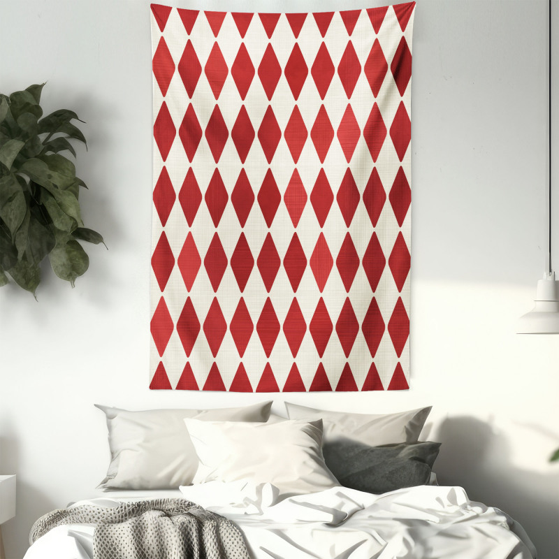 Vintage Harlequin Design Tapestry