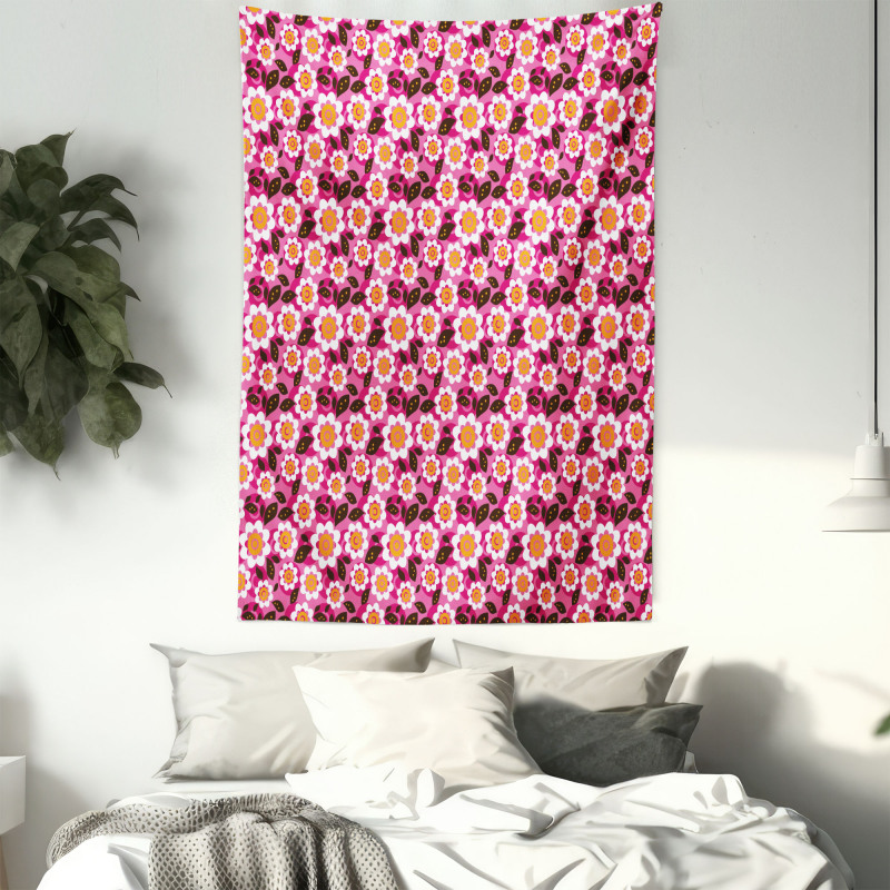 Flourishing Daisies Tapestry