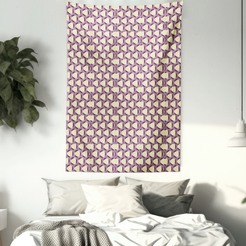 Graphic Tile Triangle Tapestry