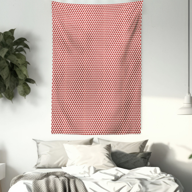 Bicolor Triangles Tapestry