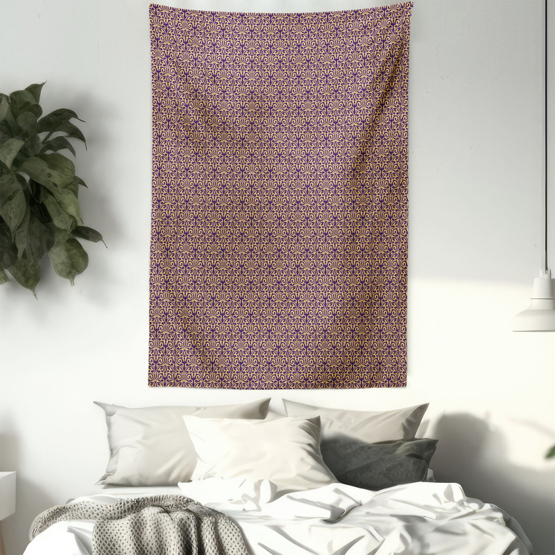 Damask Old Vine Motifs Tapestry