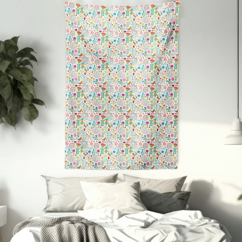 Doodle Forest Habitat Tapestry