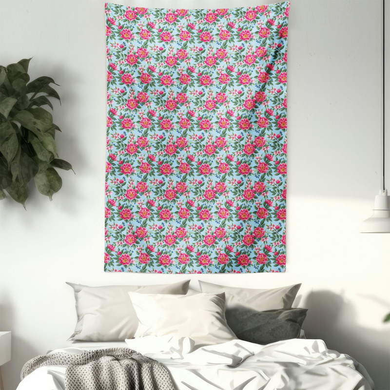 Spring Season Composition Tapestry