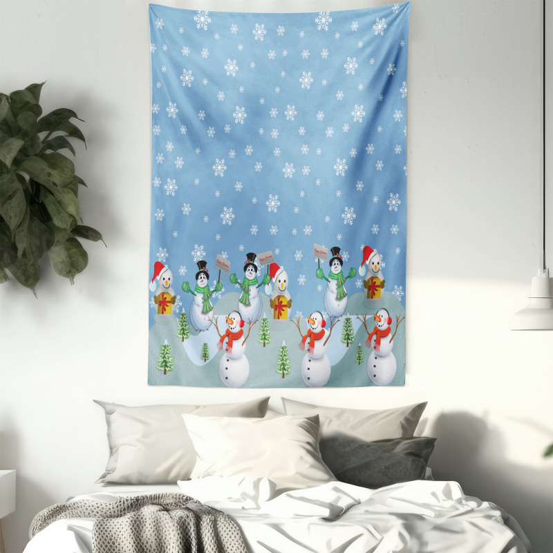 Winter Season Element Tapestry