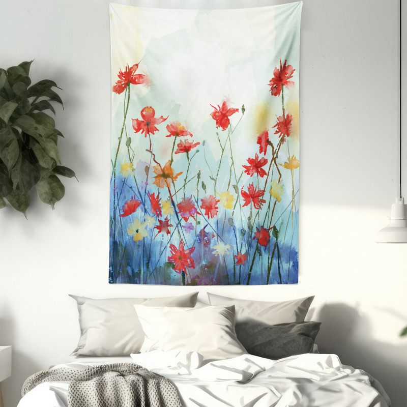 Composition of Plants Tapestry