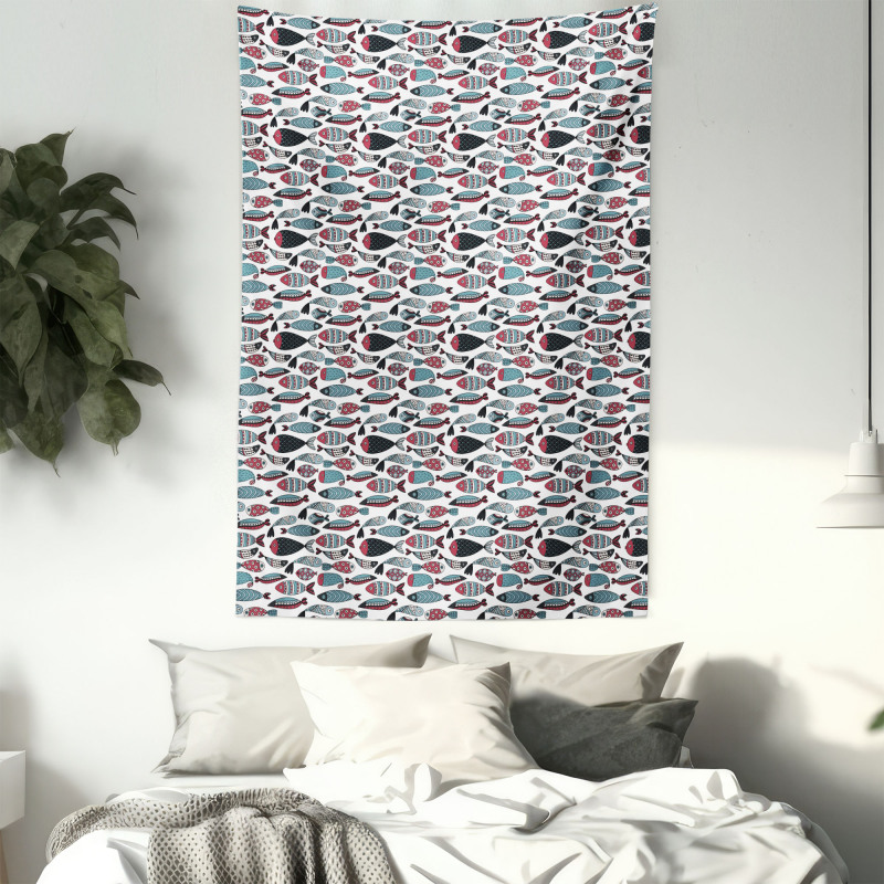 Ocean Sea Creatures Tapestry