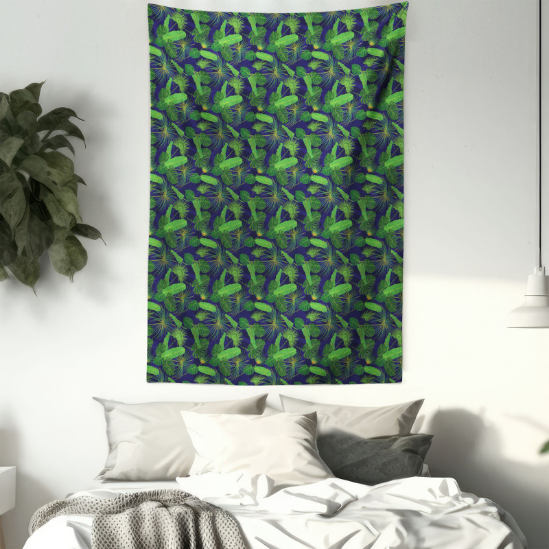 Tropic Monstera Banana Leaf Tapestry