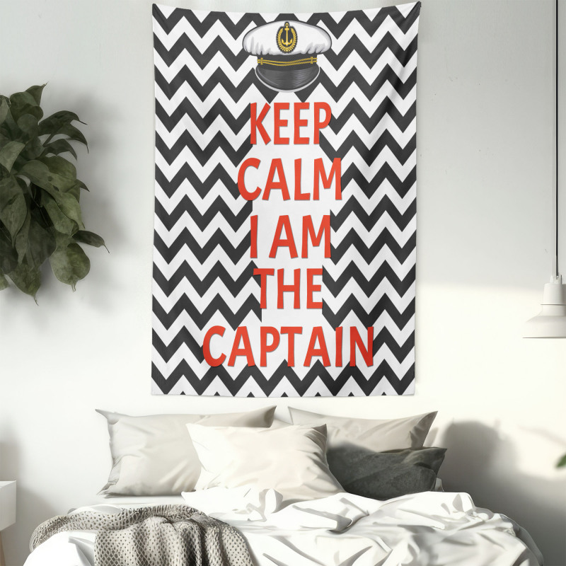 Keep Calm I am Captain Tapestry