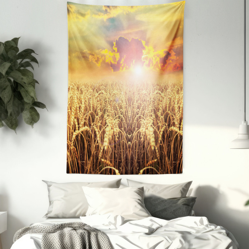 Anther Field Sunset Tapestry