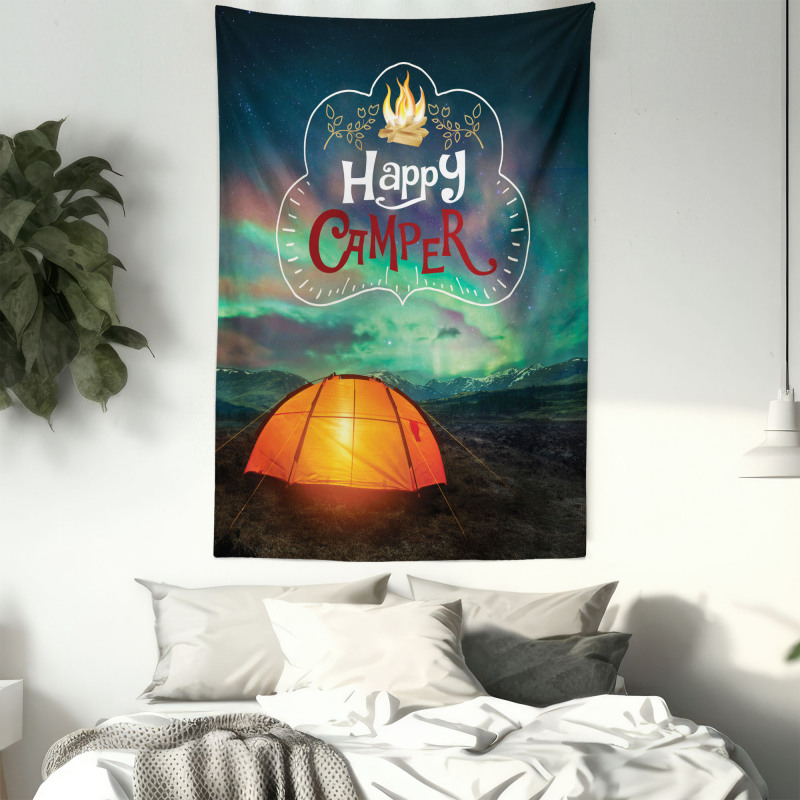 Aurora Borealis Tent Tapestry