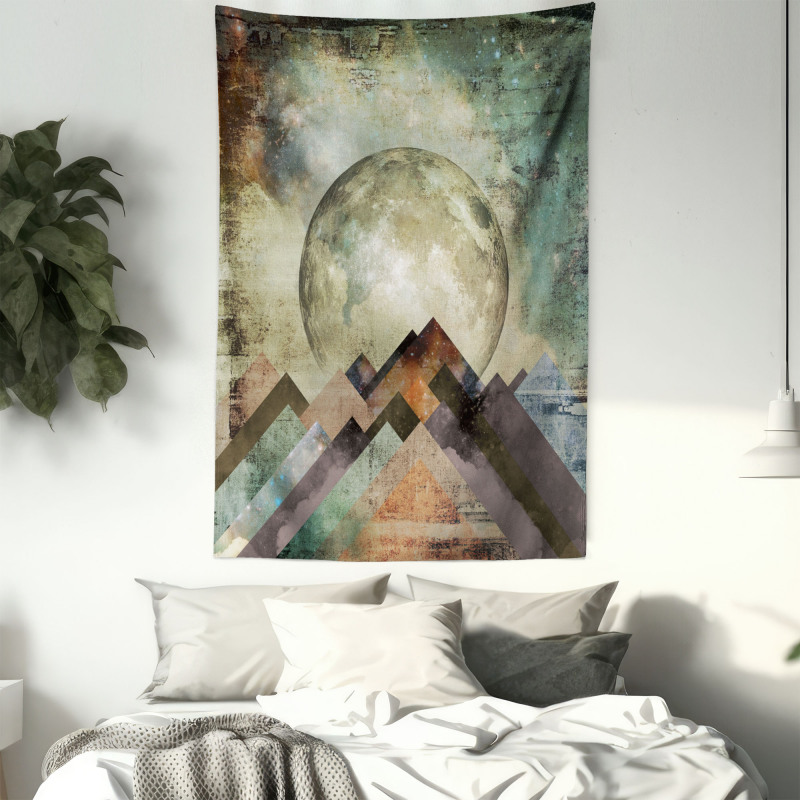 Stripes with Grunge Effect Tapestry