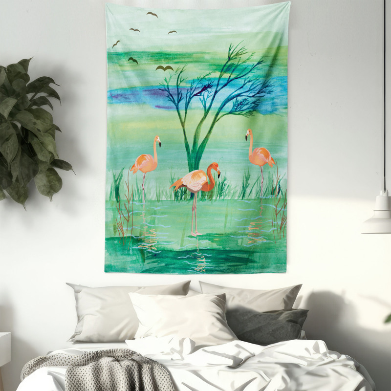 Nature and Birds Tapestry