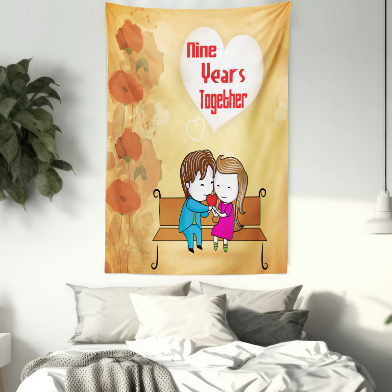 9 Years Together Tapestry