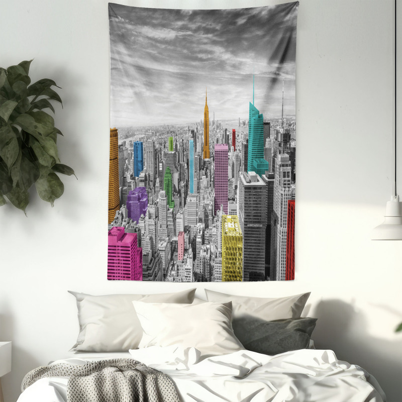 Cityscape Architecture Tapestry