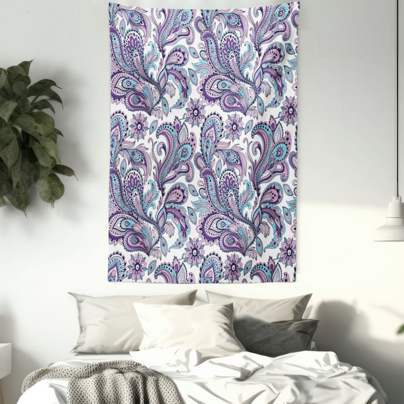 Bohemic Floral Country Tapestry