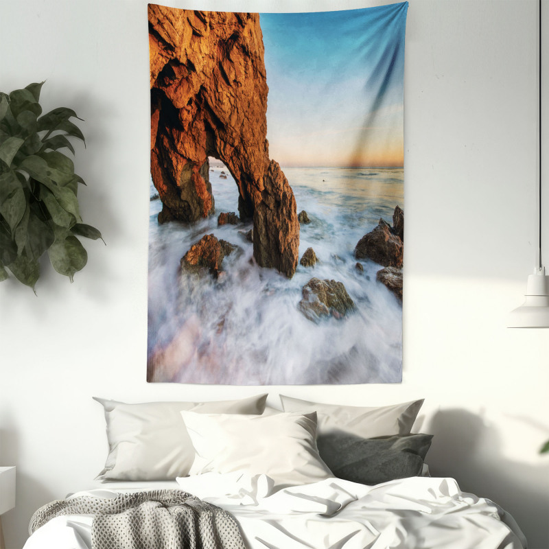 Majestic Sea Cliff Ocean Tapestry