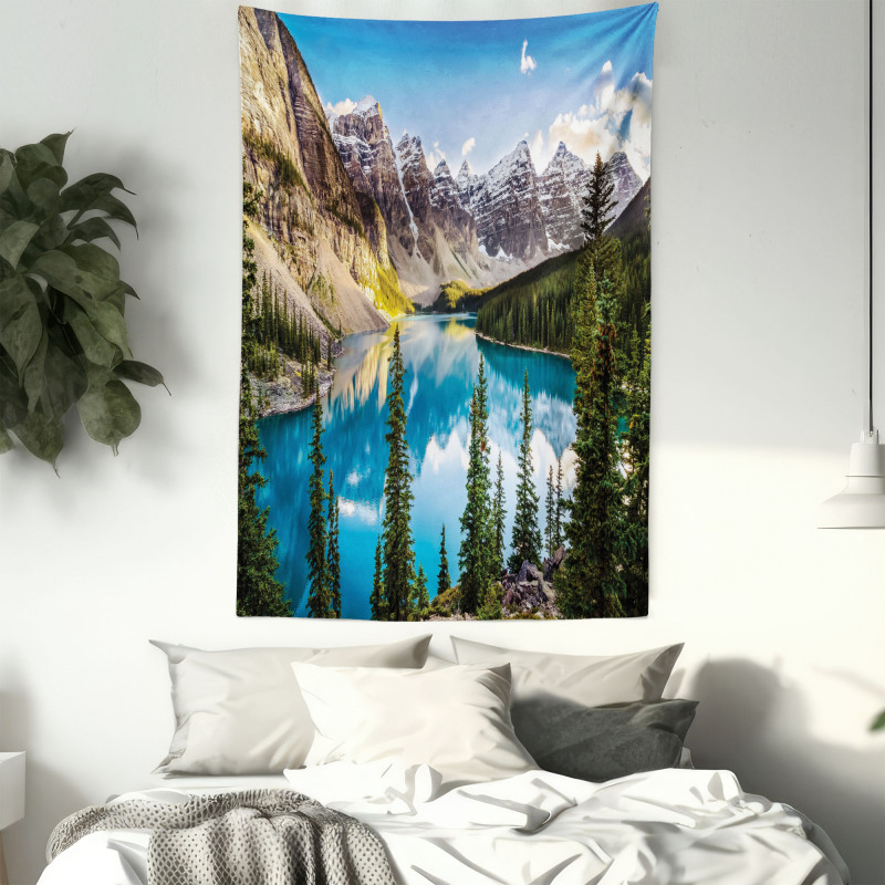 Canada Landscape Lake Photo Tapestry