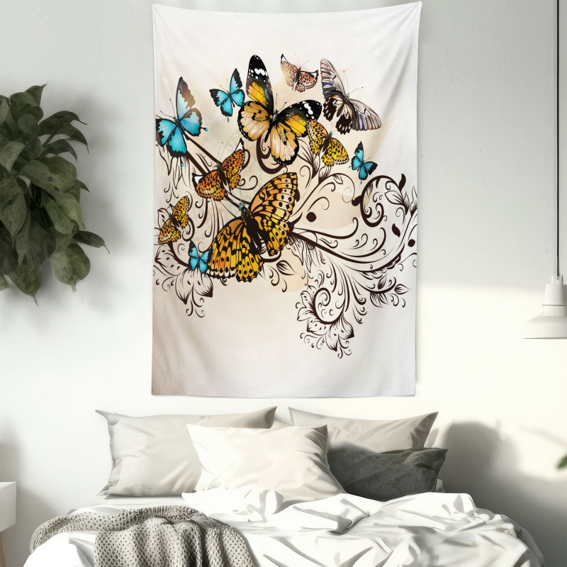 Monarch Vintage Damask Tapestry