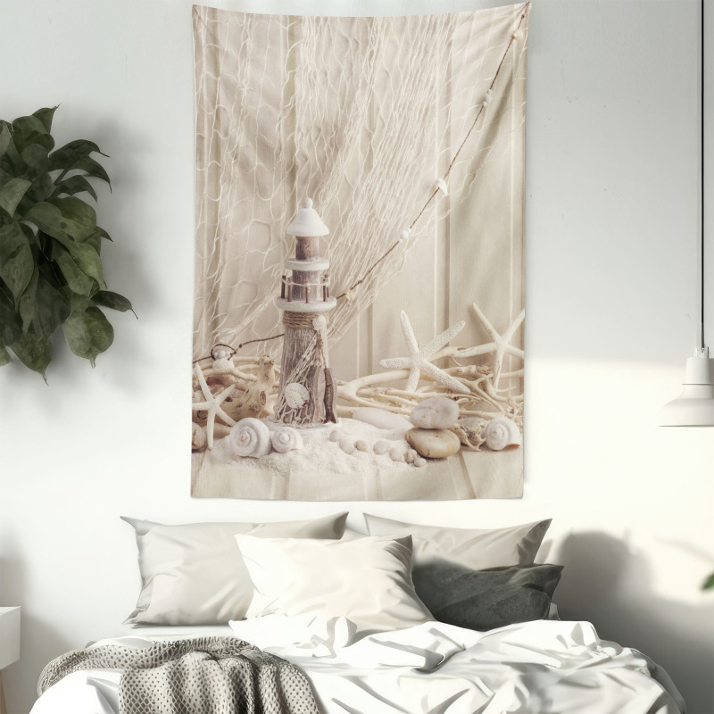 Marine Fishing Net Tapestry