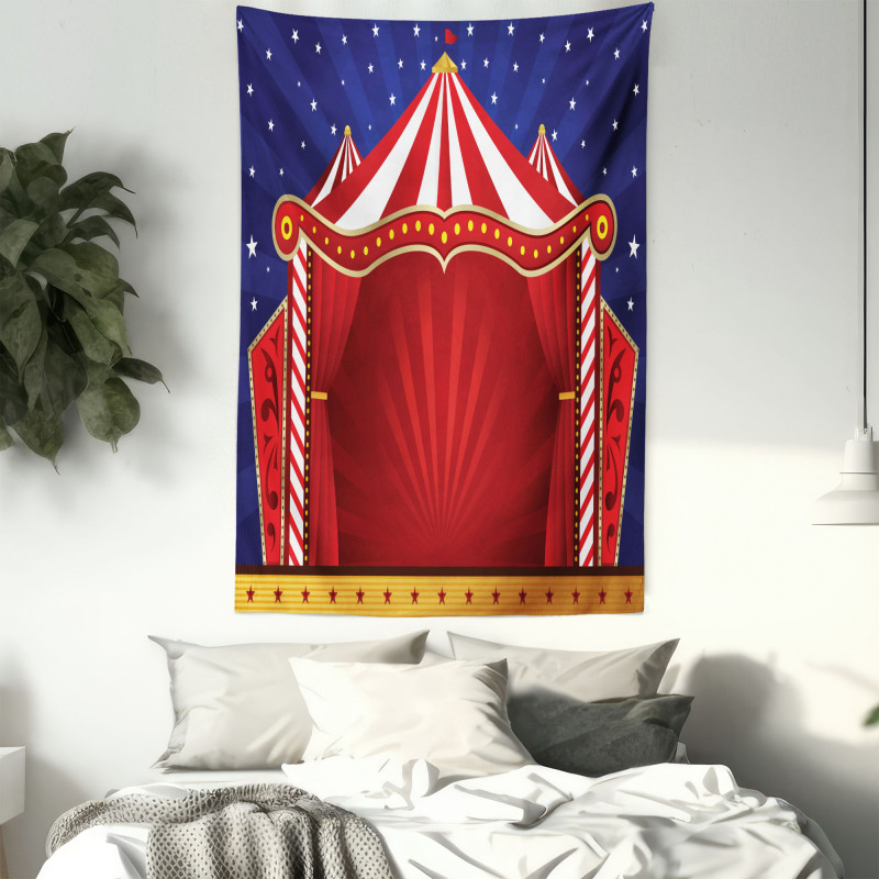 Canvas Circus Tent Tapestry