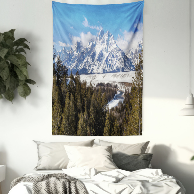 Magnificent Grand Teton Tapestry