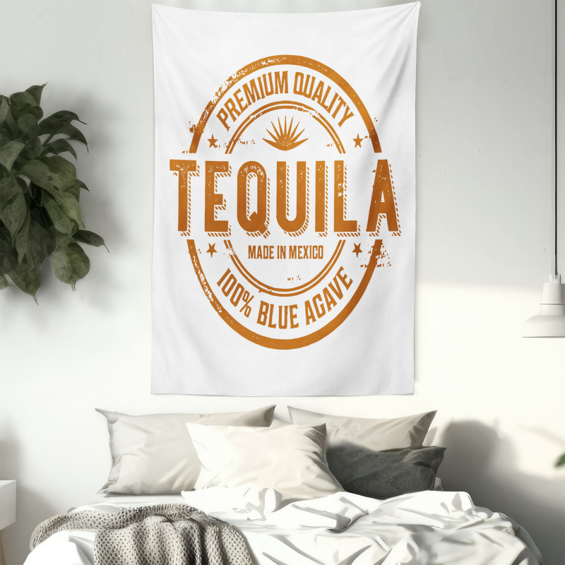 Mexican Drink Retro Stamp Tapestry