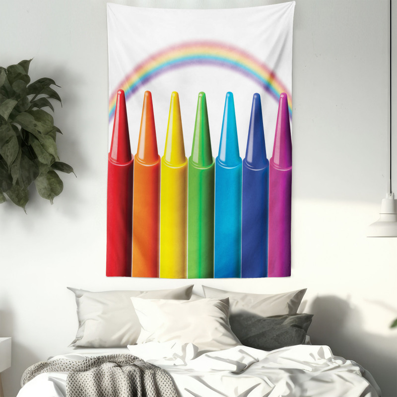 Painting Craft and Rainbow Tapestry