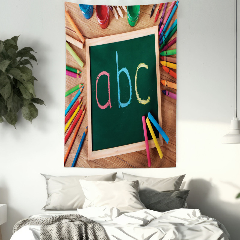 School Craft Themed Photo Tapestry