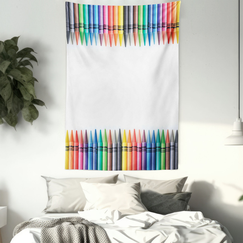 Straight Border Paint Crafts Tapestry