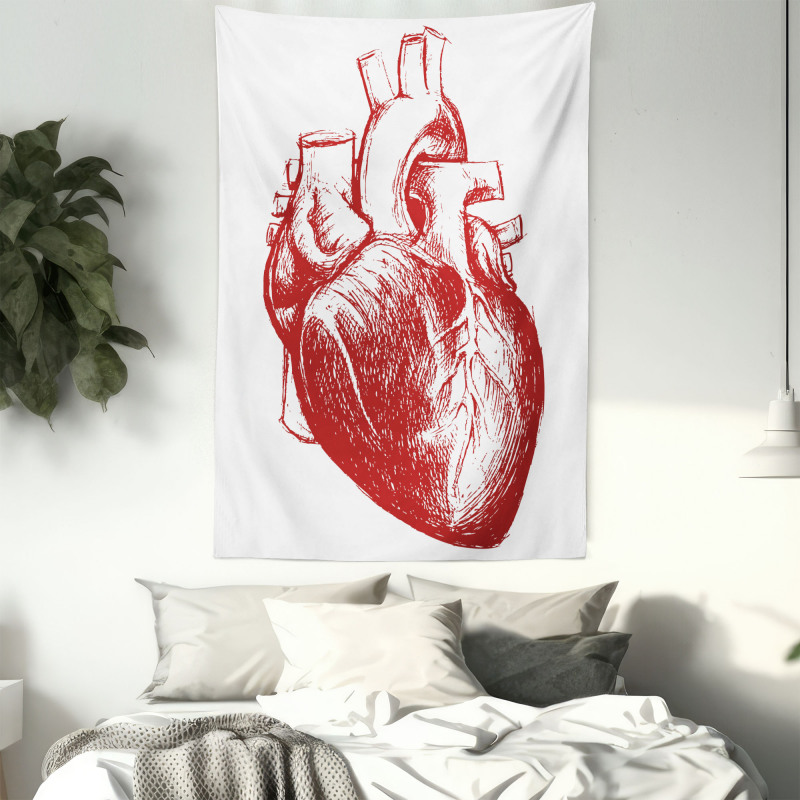 Sketch of Cardio Organ Tapestry