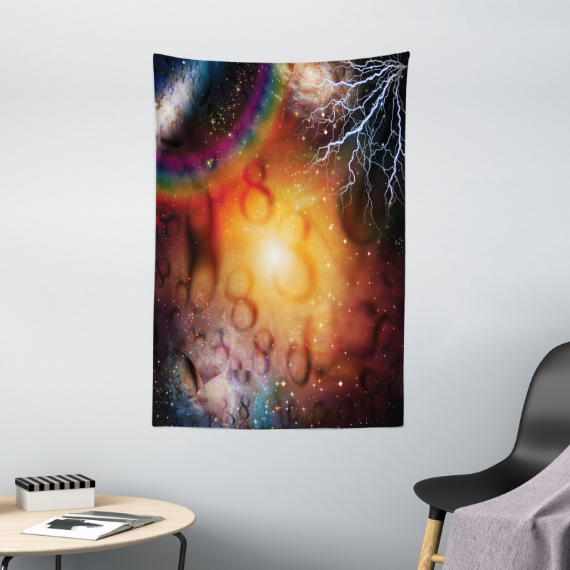 Universe and Electricity Tapestry