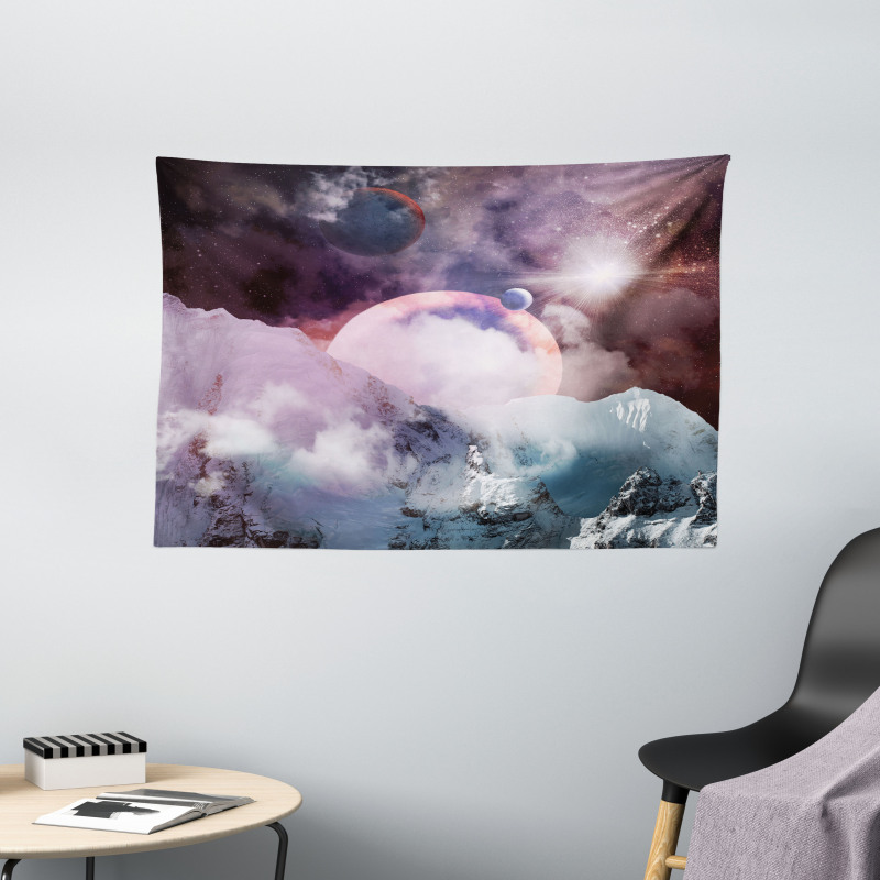 Scenery Art Wide Tapestry