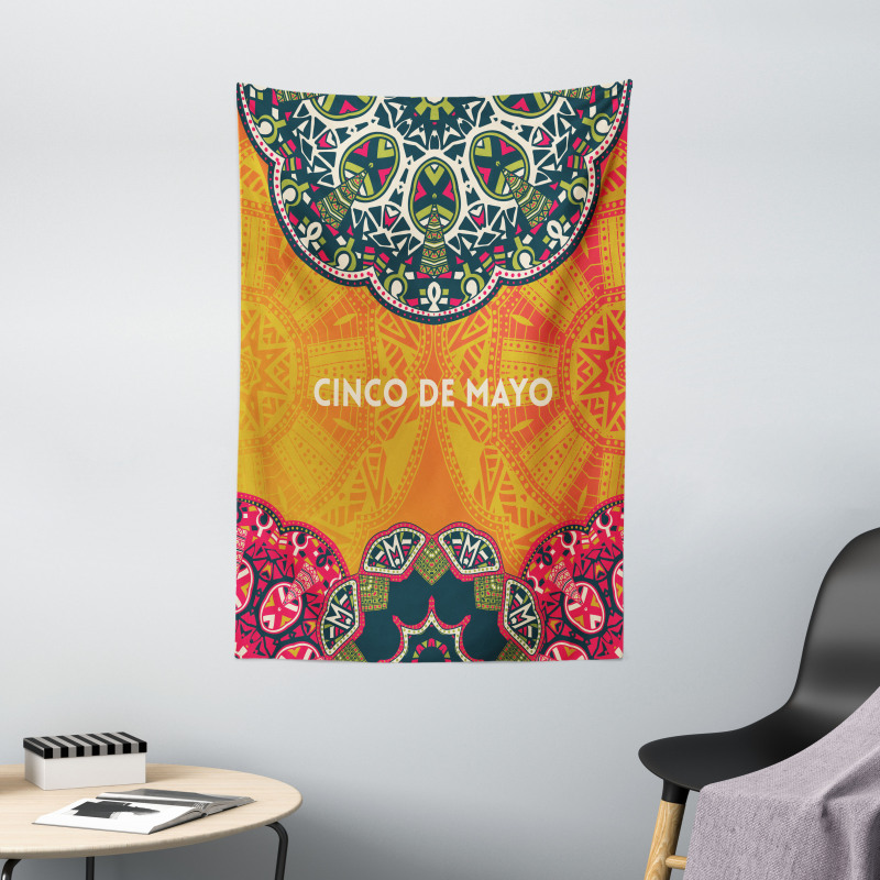 Motifs of Cinco de Mayo Tapestry