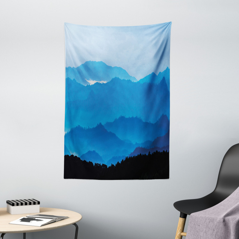 Misty Mountain Levels Tapestry