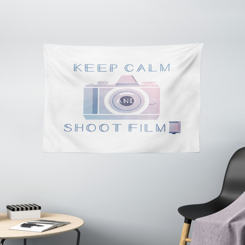 Shoot Film Camera Wide Tapestry