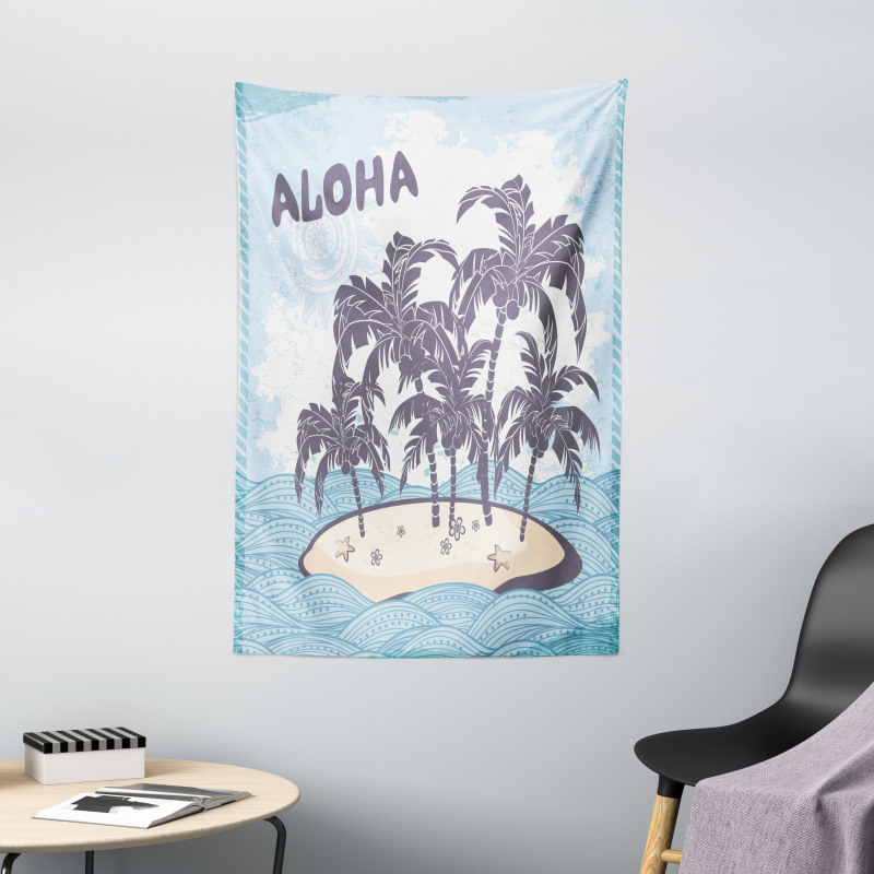 Hawaiian Island Tapestry