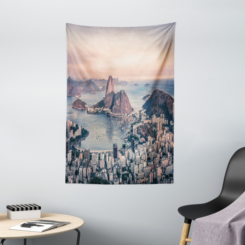 Rio de Janeiro Beach Tapestry