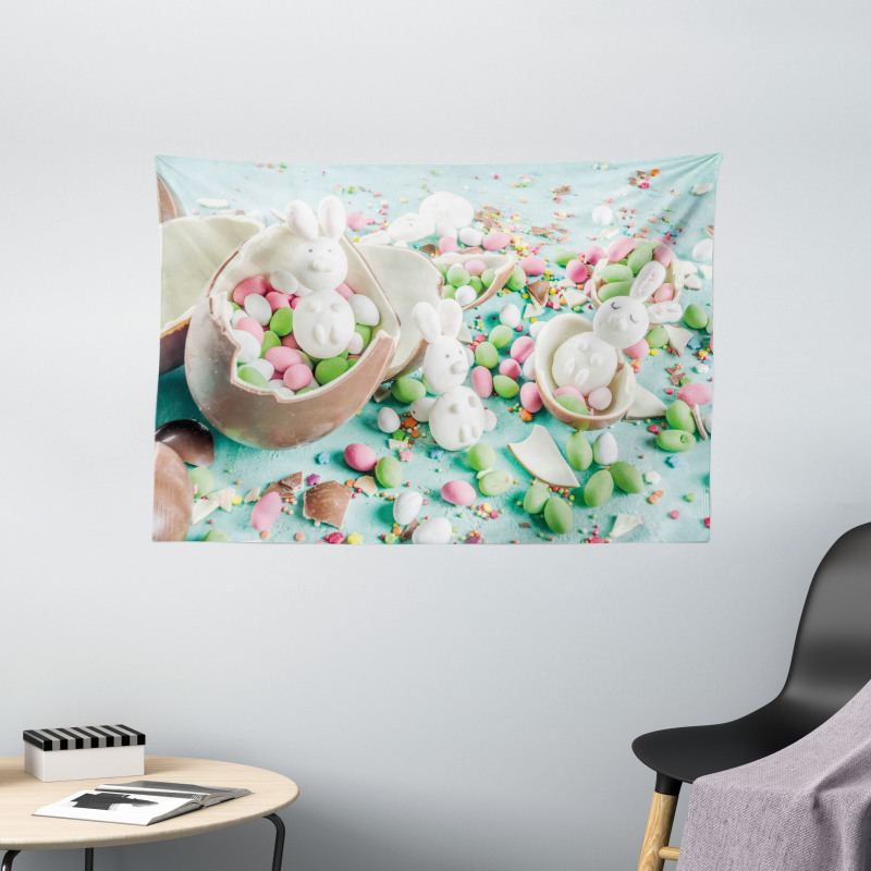 Spring Holidays Wide Tapestry