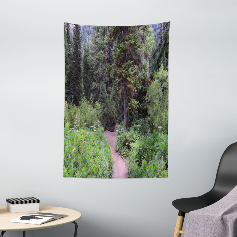 Jungle Trekking Getaway Tapestry