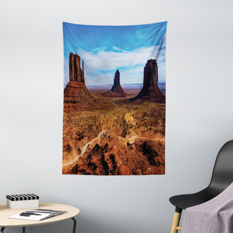 Monument 3 Buttes Tapestry