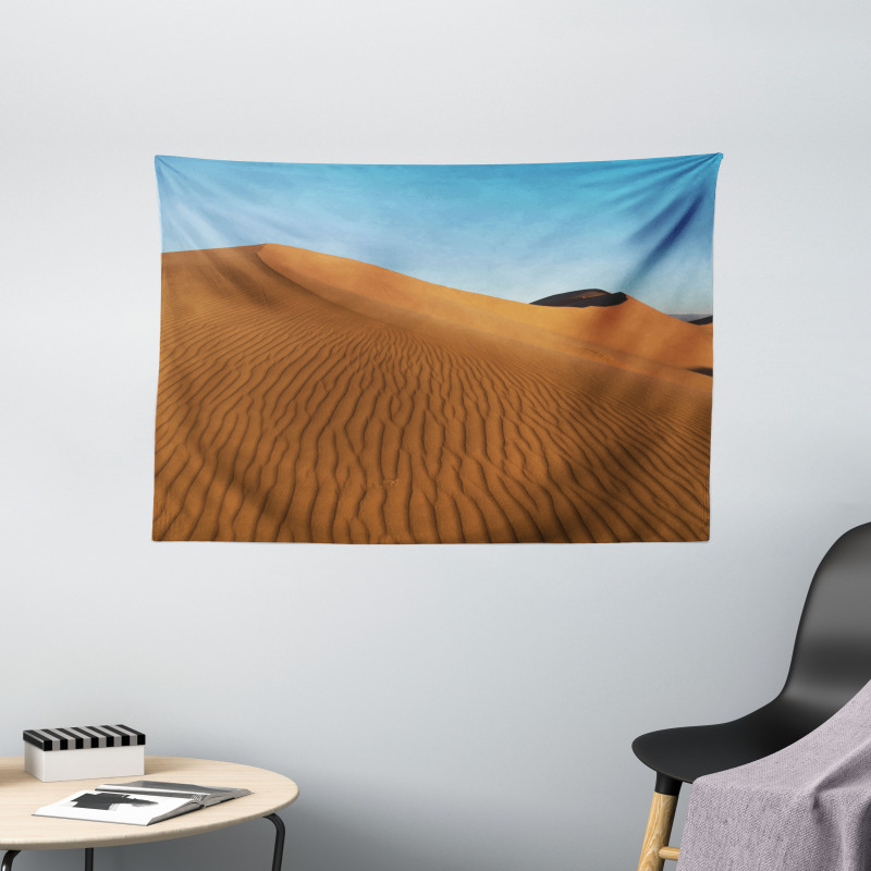 Wind Stains on Sands and Sky Wide Tapestry