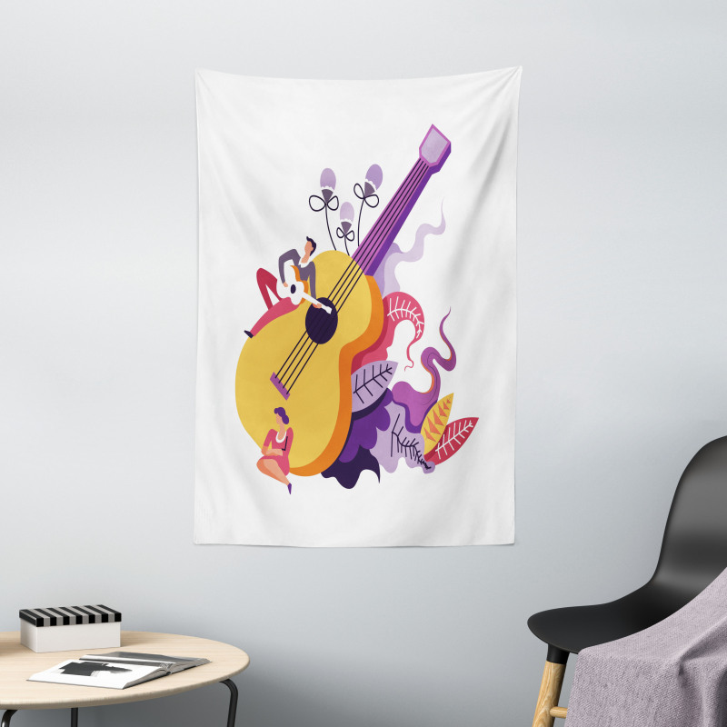 Guitarist Performing Tapestry